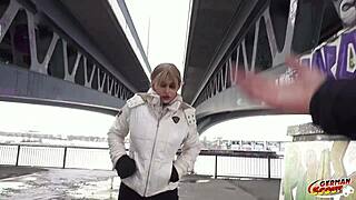 Czech Mature Laura Crystal's Raw No-Condom Anal Pickup Casting