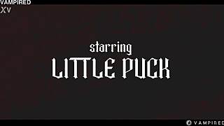 Lesbian vampire transformation cosplay with little 18+ puck & veronica leal - big tits milf sexy kissing