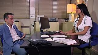 french doctor helps patient with personal issue