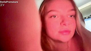 Making a virgin fan cum in seconds