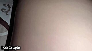 Beautiful indo wife enjoys secret boyfriend anal play