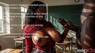 Biology Teacher Sucks Principal Cock For Cum