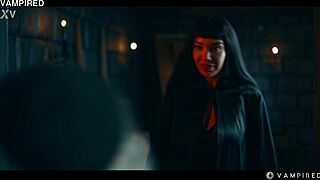 Lesbian vampire transformation cosplay with little 18+ puck & veronica leal - big tits milf sexy kissing