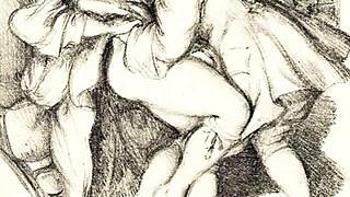 Vintage Erotic Art Collection