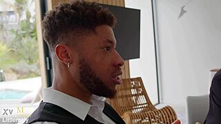 hailey hope gets used by four massive cocks