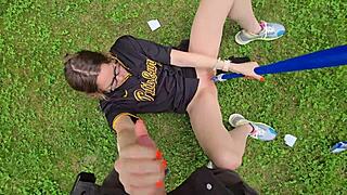 her turn with the bat got way dirtier than expected