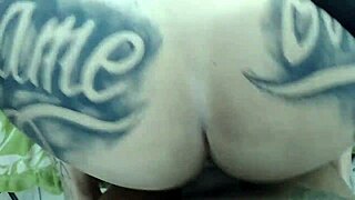 Crossdresser enjoys hot reality session and finishes with cum