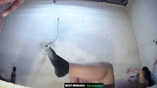 Quick suck & fuck - sucks hot cum into her mouth