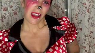milf solo with xxl toy in chat