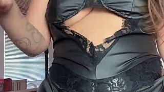 femdom pov strapon worship with teasing and denial