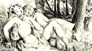 Vintage Erotic Art Collection