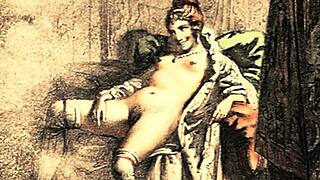 Vintage Erotic Drawings Show Classic Nude Scenes
