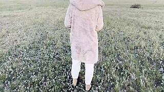 Public pissing compilation in nature traveling pov free