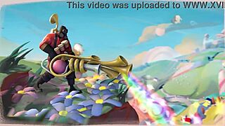 meet the pyro in an exciting game world