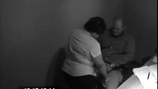 Fat secretary with big boobs blowjob her boss