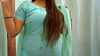neighbor fucks hot indian wife and cums on hairy pussy