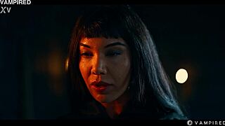 Lesbian vampire transformation cosplay with little 18+ puck & veronica leal - big tits milf sexy kissing