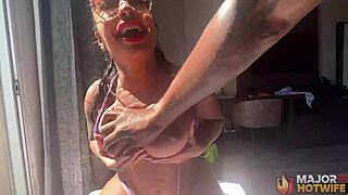 Monica santhiago enjoys thick cock in hotel
