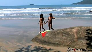 brazilian lesbians are pussy licking each other