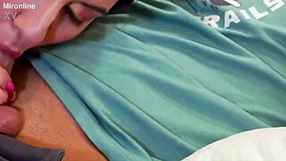 amazing blowjob with pierced nipples and tongue