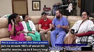 dr tampa dominates corporate slave aria nicole in hospital