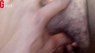 oiled up perfect pussy gets intense close up pussy fucking