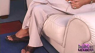 meeting blonde smokeshow marcelis on the sofa