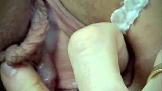 My Big Pussy Lips Wraps Fat Cock Around And I Got Warm Creampie