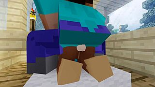 Hard fucking ends with cum deep inside