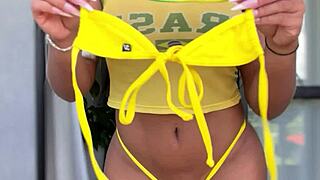 married brazilian wife tries looks to show off at world cup