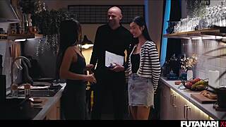 asian girl sucks ladyboy real life hentai with japanese chicks doing futa blowjob