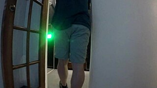 gigi shows her gloryhole skills sucking cock hard