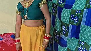 desi wife pees and fucks with dirty talk in bedroom