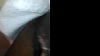 pretty girl licks wet pussy lips in bathroom