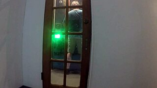 gigi shows her gloryhole skills sucking cock hard