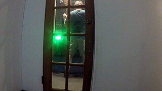 gigi shows her gloryhole skills sucking cock hard