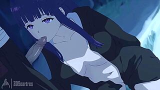 Fern 2d anime compilation shows hot animations