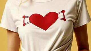 VALENTINES SHIRT PANTIES