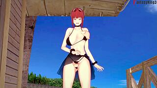 Makima bikini pov sex on the beach - chainsaw man full fantasyking3