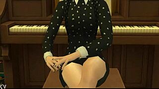Jenna o cosplays as wednesday addams in costume