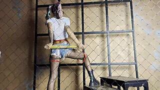 Harley quinn fucks holes with bat
