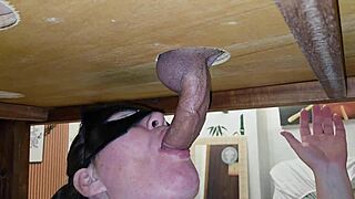 wife milks lover while husband watches