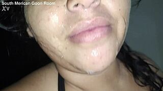 male licking leads to cum drenched faces
