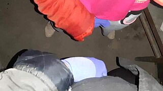 Before robbing a house we decided to jerk off with gloves on so as not to leave traces role play - girls fly orgasm