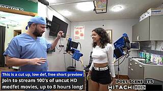 lesbian gets mandatory hitachi orgasms from doctor tampa
