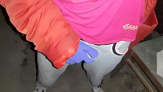 Before robbing a house we decided to jerk off with gloves on so as not to leave traces role play - girls fly orgasm