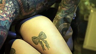 blowjob to tattooed boy before street sex
