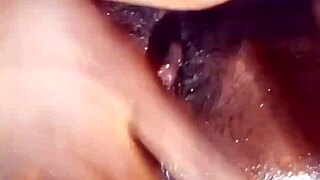 Hot Black Girl Cumming While Masturbating Beautiful Pussy