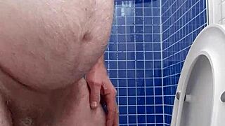 rustyas1 shows process before shower time