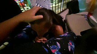 Vacation balcony sucking and fucking with big cock